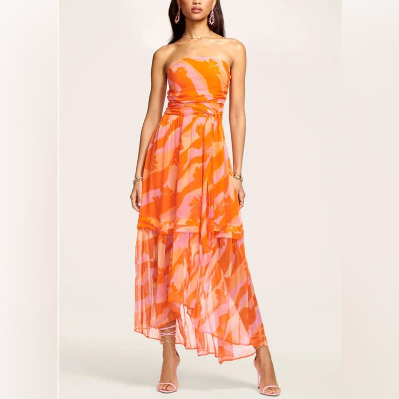 Ramy Brook NWT Ramy Brook Printed Bernadette Dress size 2 Size XS / US 0-2 / IT 36-38 - 1 Thumbnail
