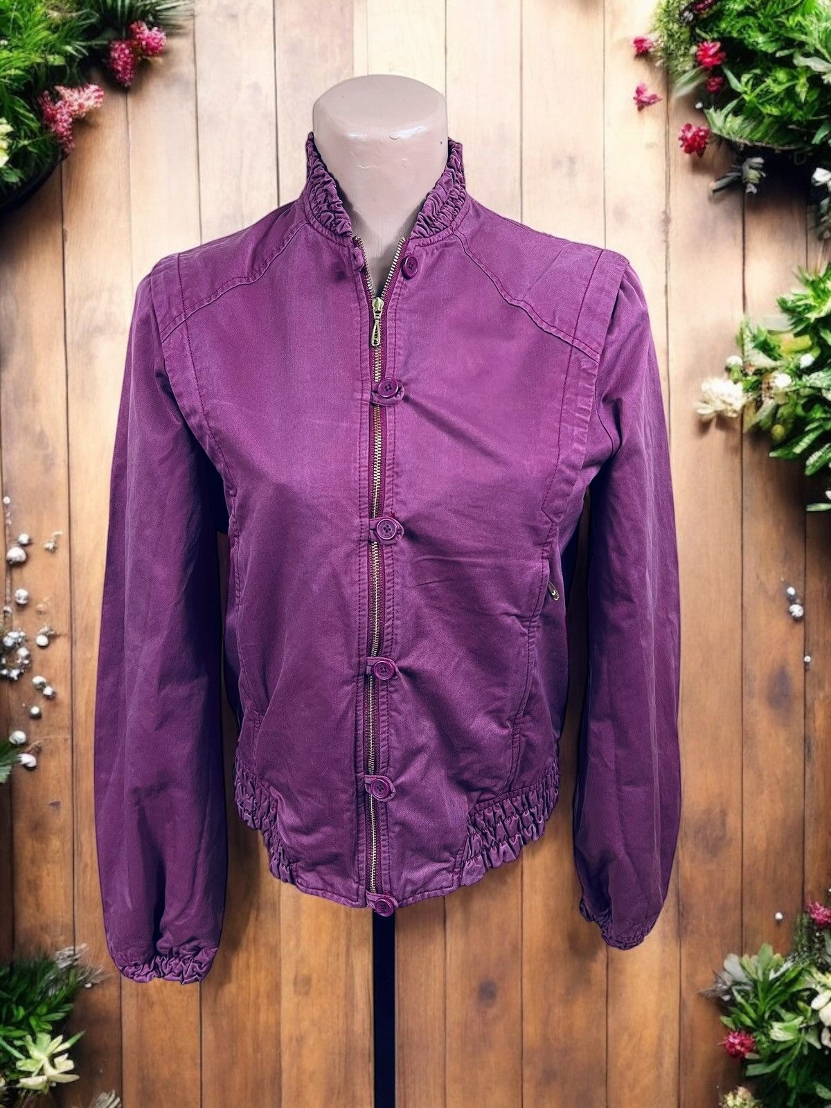 Tiger of Sweden Tiger of Sweden purple bomber jacket size M Size M / US 6-8 / IT 42-44 - 1 Thumbnail