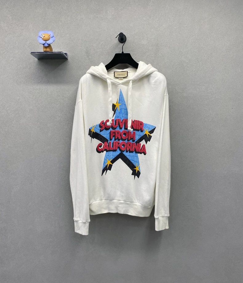 Gucci Gucci Letter Star Print Hoodie-dmc Size US XS / EU 42 / 0 - 1 Thumbnail
