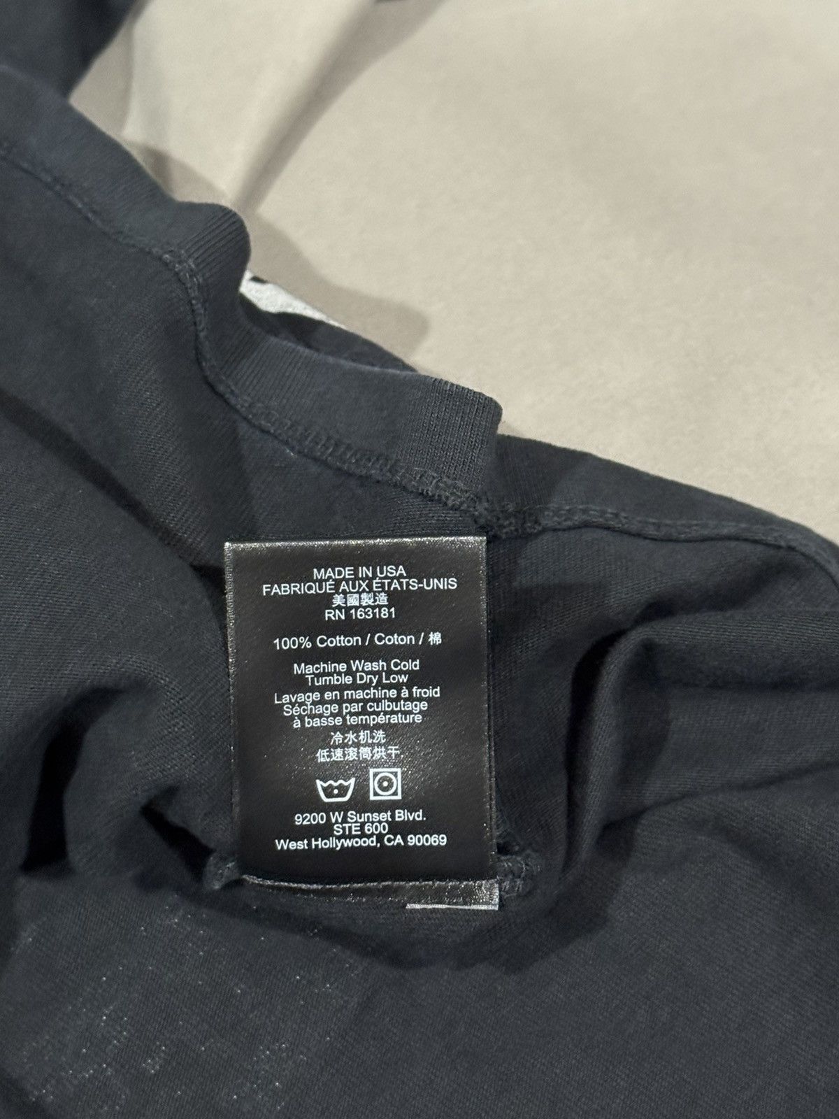 Rhude RHUDE New Money Tee Shirt Black size XS NWT Size US XS / EU 42 / 0 - 12 Thumbnail
