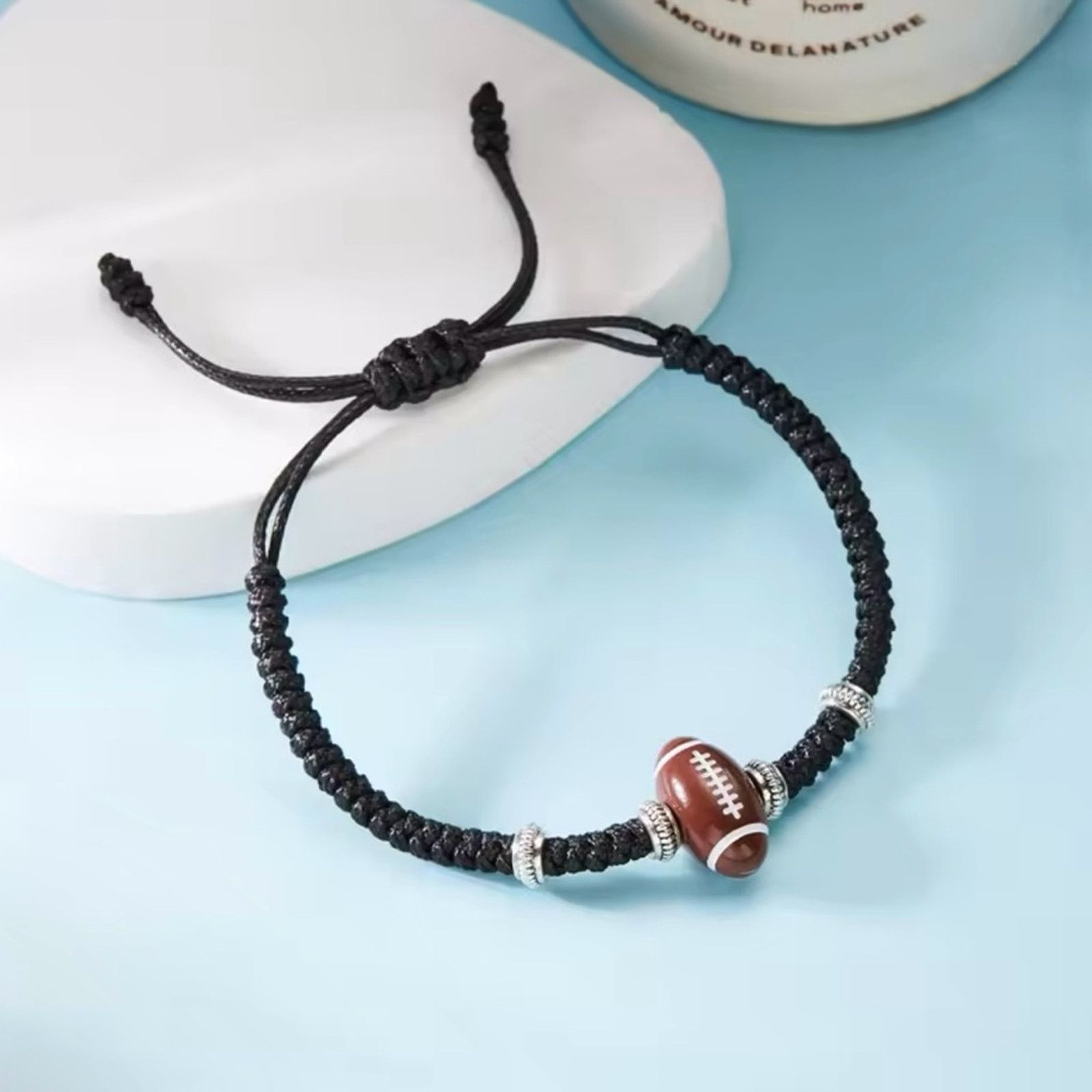 Other Men’s Football Rope Bracelet Size ONE SIZE - 1 Preview