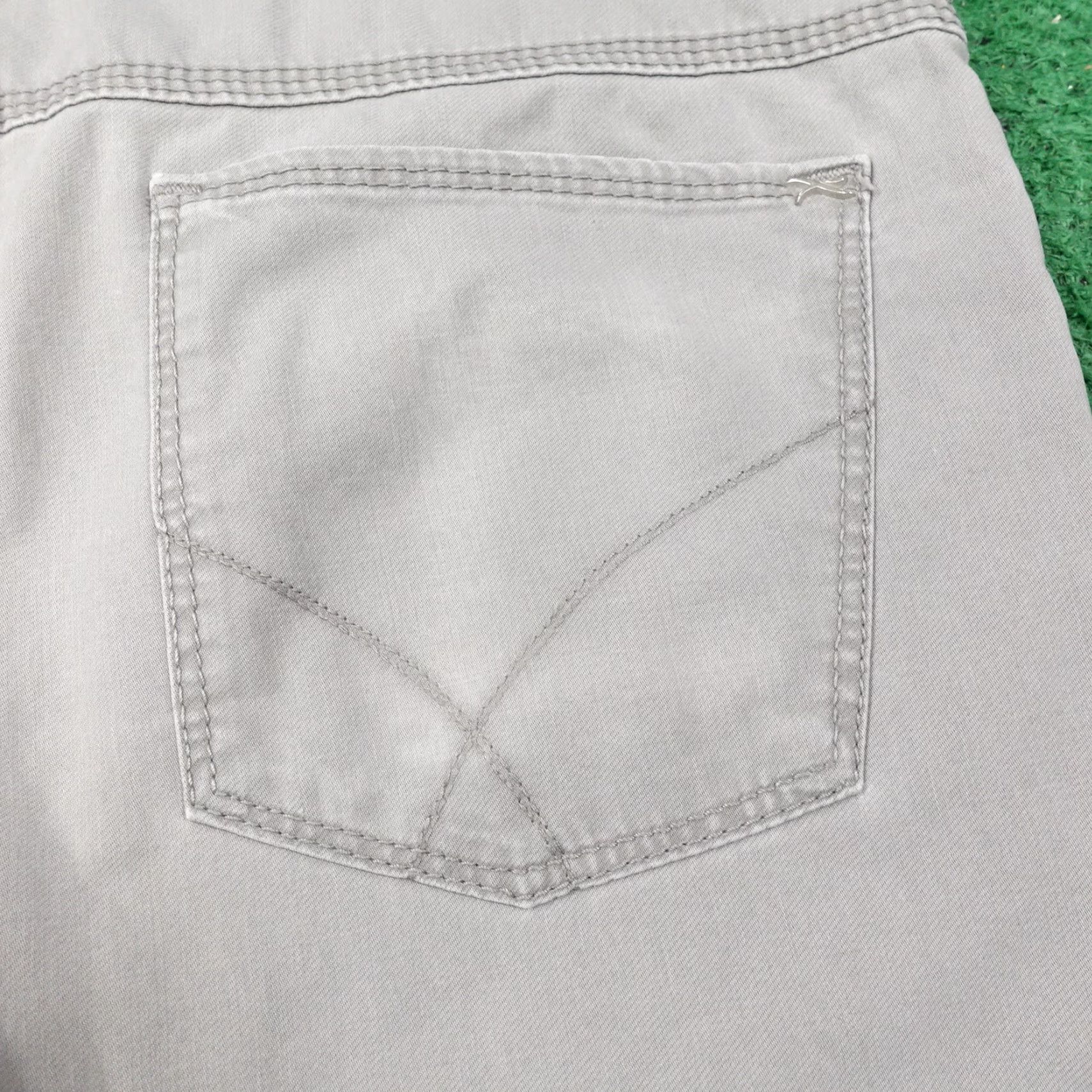 BRAX BRAX Chino Pants Regular Fit Gray 33x27 Mens Casual Size US 33 - 7 Thumbnail
