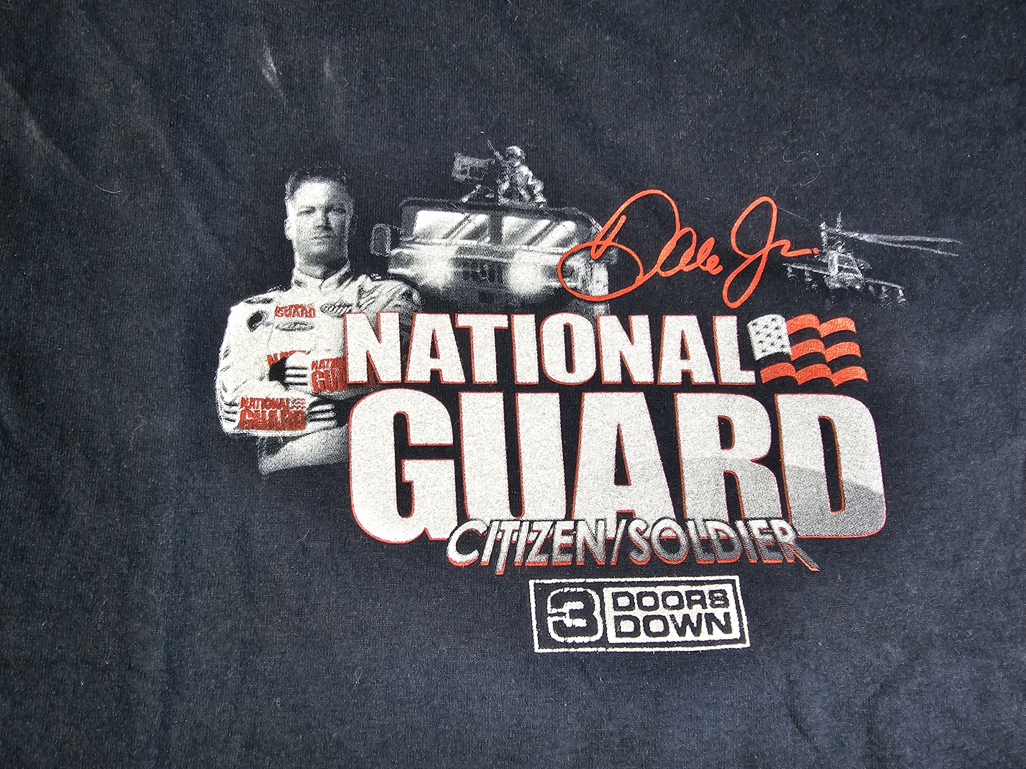 Chase Authentics Dale Earnhardt Jr #88 National Guard Citizen Soldier Tee XL Size US XL / EU 56 / 4 - 3 Thumbnail