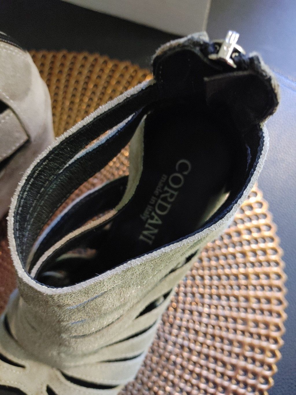Other Cordani Electra Platform Suede Wedge heels size 38 Size US 7.5 / IT 37.5 - 6 Thumbnail