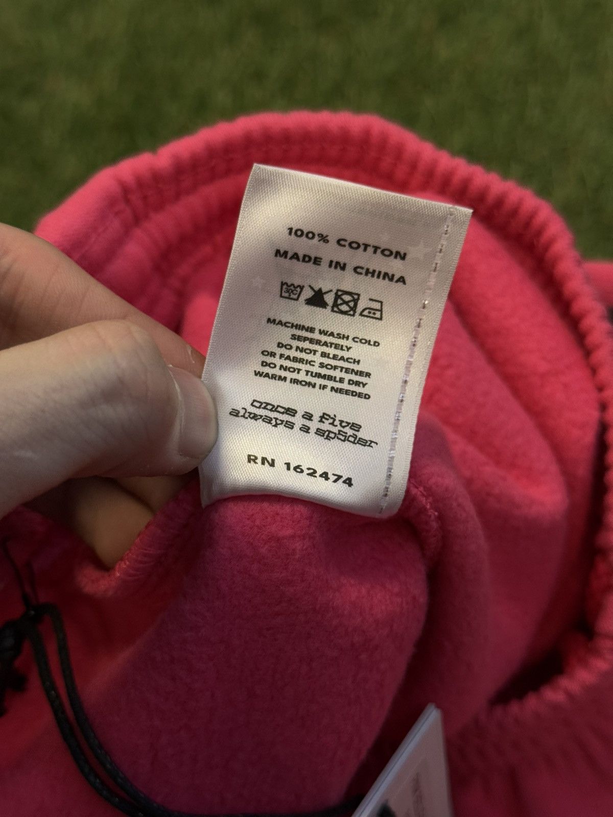 Sp5der Sp5der Worldwide Pink Sweatpants Size XXL (NEW) Size US 36 / EU 52 - 7 Thumbnail