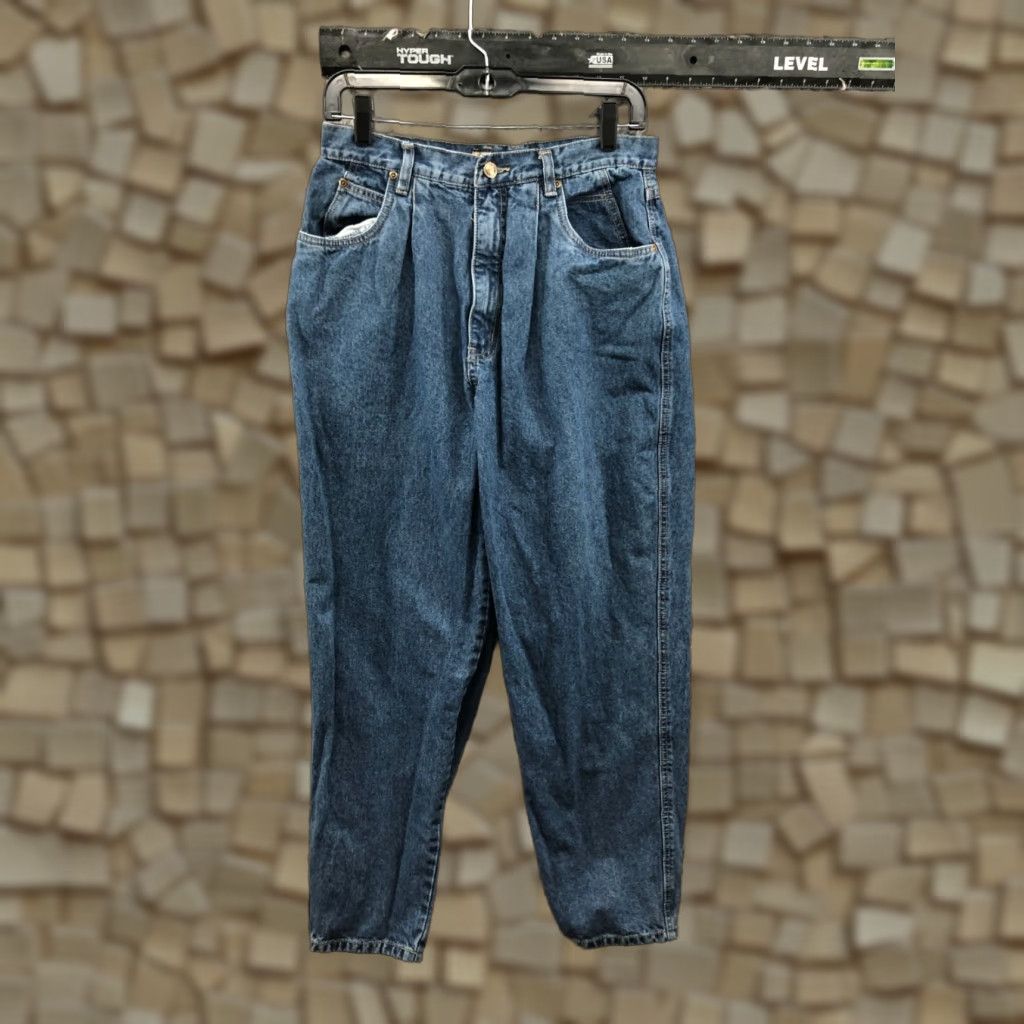 Gloria Vanderbilt Gloria Vanderbilt Signature Label Mom Jeans 14P Petite Womens Blue Denim Size 36" / US 14 / IT 50 - 1 Thumbnail