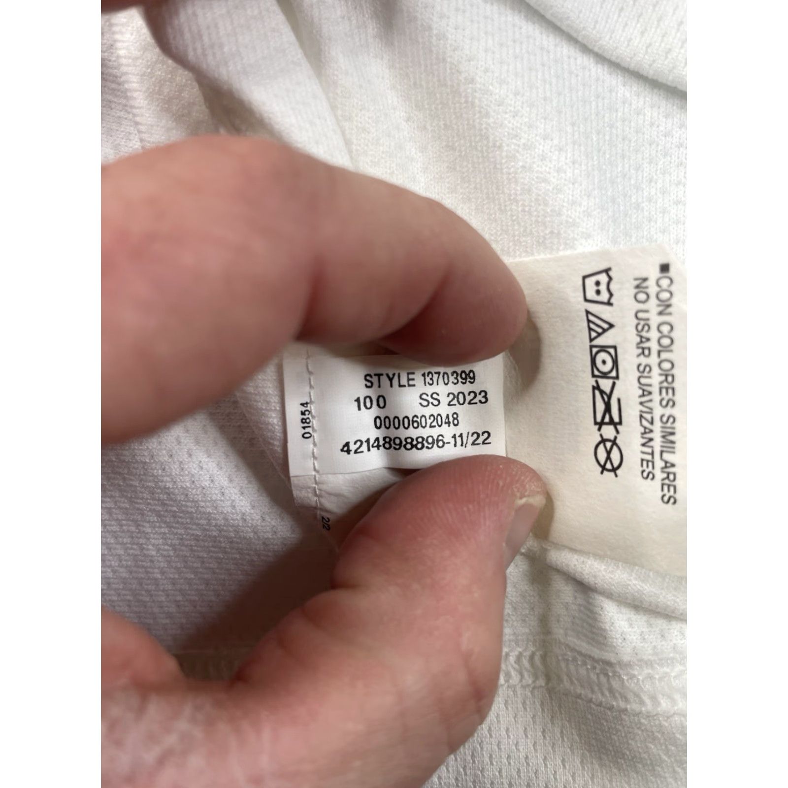 Under Armour Under Armour Polo Golf Shirt White Mens M Regular Breathable Lightweight Easy Care Short Sleeve Collared Size US M / EU 48-50 / 2 - 7 Thumbnail