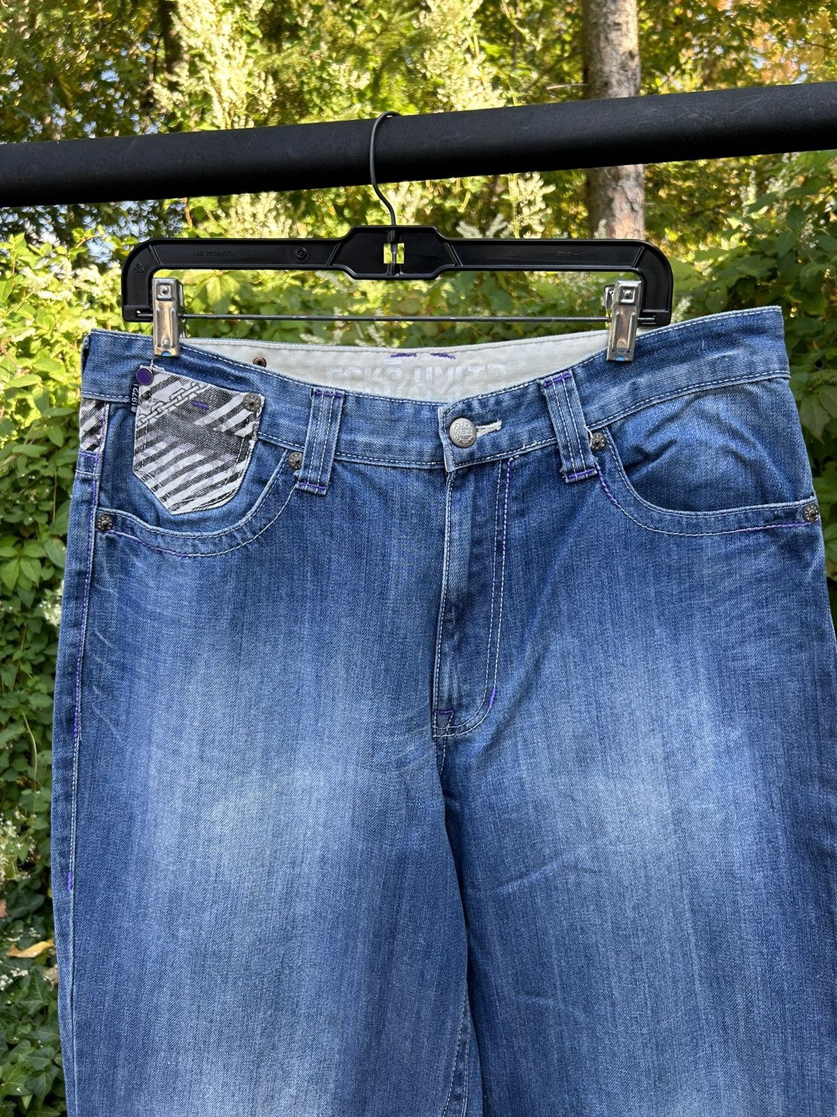 Ecko Unltd. Vintage Y2k Ecko Baggy Wide Leg Jeans Size US 34 / EU 50 - 7 Thumbnail