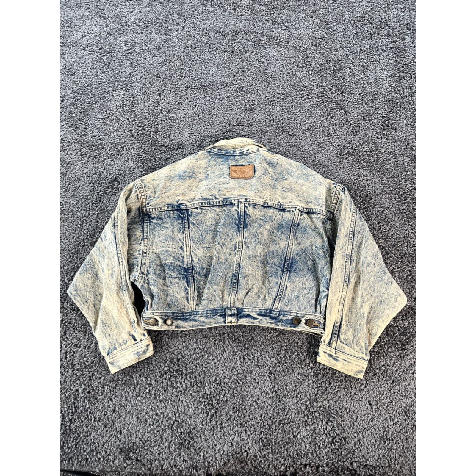 Express VINTAGE Express Denim Jacket Womens XL Acid Wash 90s Blue Denim 90s Womens XL Express Jacket Size XL / US 12-14 / IT 48-50 - 5 Thumbnail