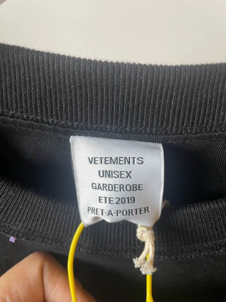 Vetements Vetements Backwards Design T-Shirt, Size XS Size US XS / EU 42 / 0 - 3 Thumbnail