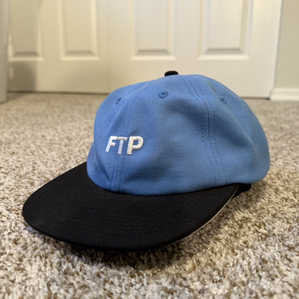 Fuck The Population FTP 6 panel hat blue and black Size ONE SIZE - 3 Thumbnail