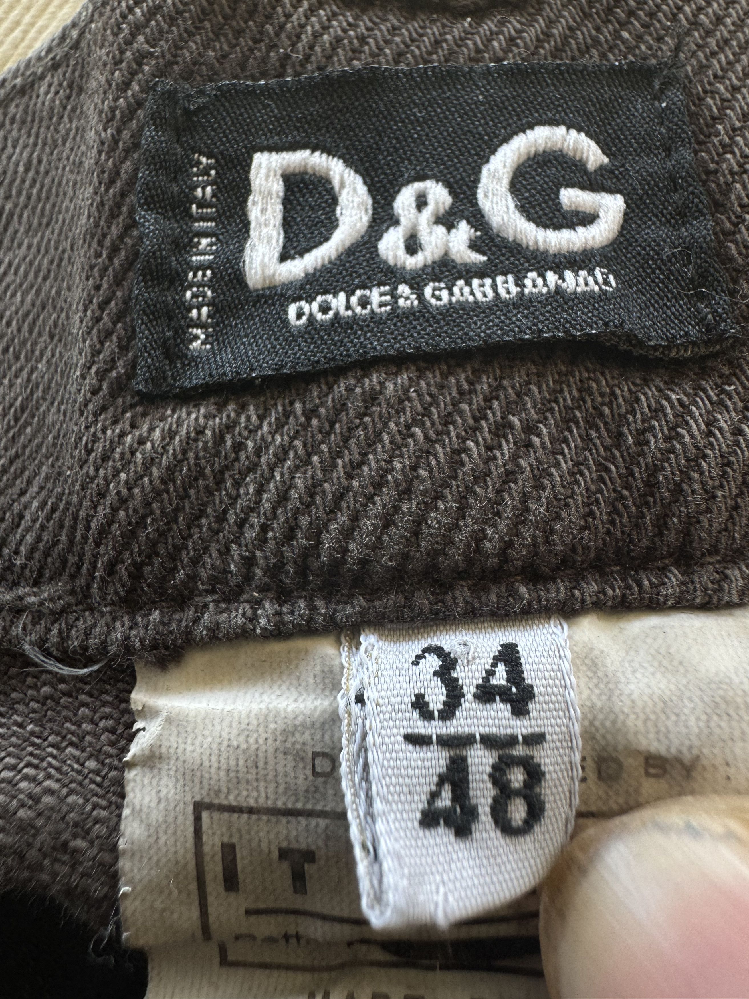 Dolce & Gabbana Vintage Dolce & Gabbana Brown Denim Size US 34 / EU 50 - 9 Thumbnail