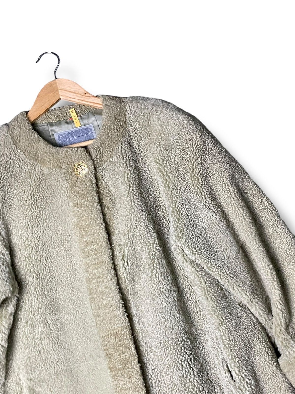Japanese Brand × Vintage Erika Granieri Brand Wool Fur Coat (59) Size US S / EU 44-46 / 1 - 3 Thumbnail