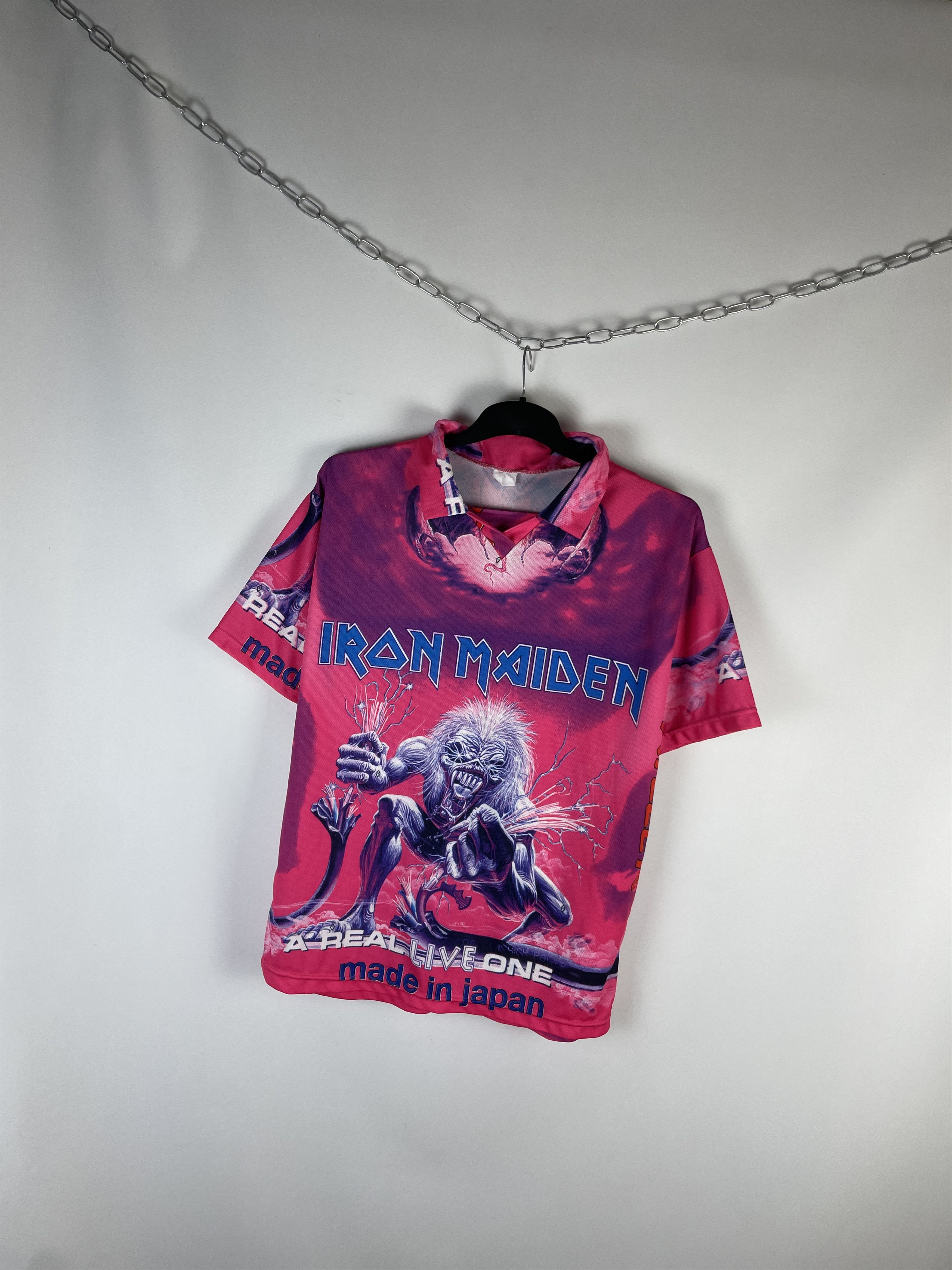 90s iron maiden japan tour Tシャツ ヴィンテージ 90s iron maiden ヴィンテージジャパンツアーtシャツ