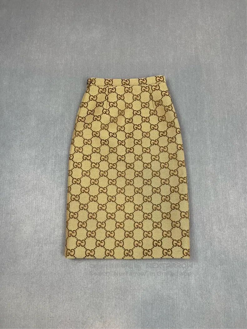 Gucci Gucci Full-print skirt Size 24" / US 00 / IT 34 - 2 Thumbnail