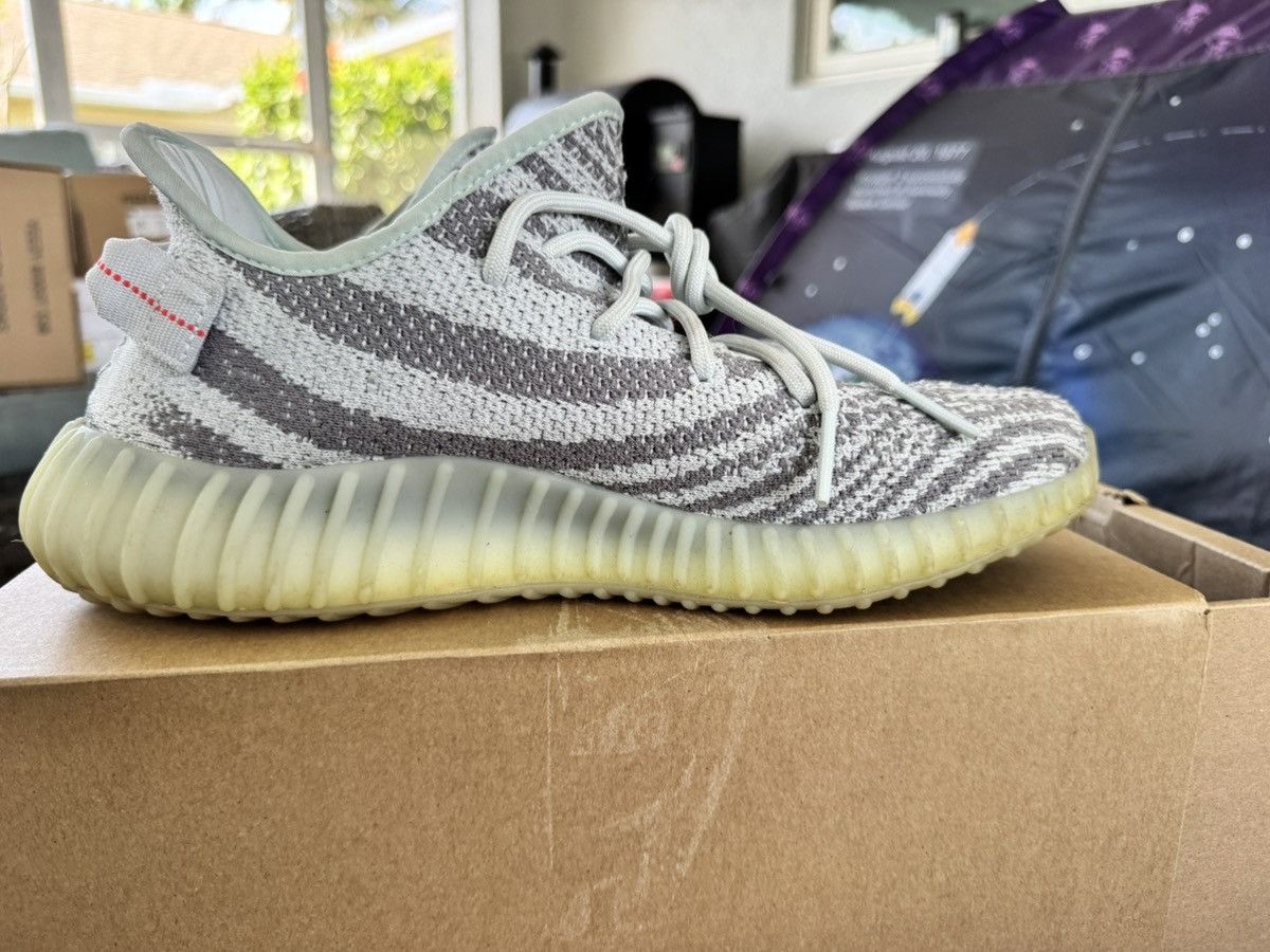 Adidas adidas Yeezy Boost 350 V2 blue tint Size US 10.5 / EU 43-44 - 7 Thumbnail