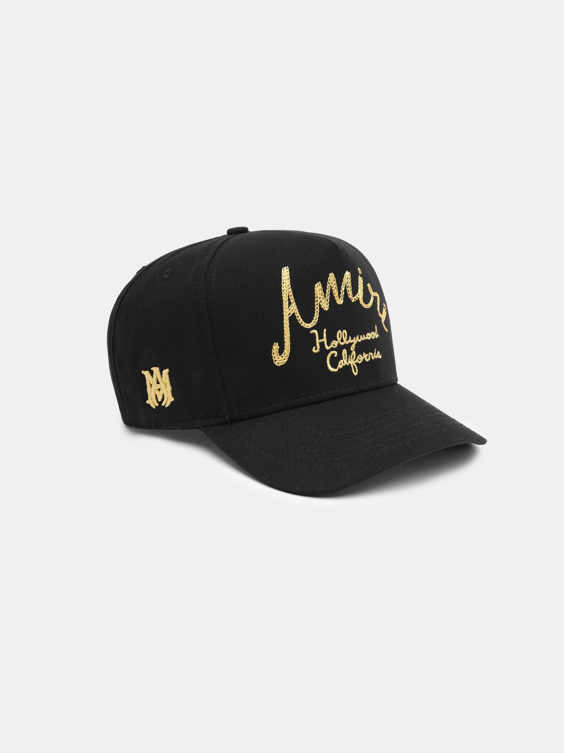 Amiri o1orln1025 Size: OS / Hollywood Canvas Hat / Cap in Black Size ONE SIZE - 1 Thumbnail