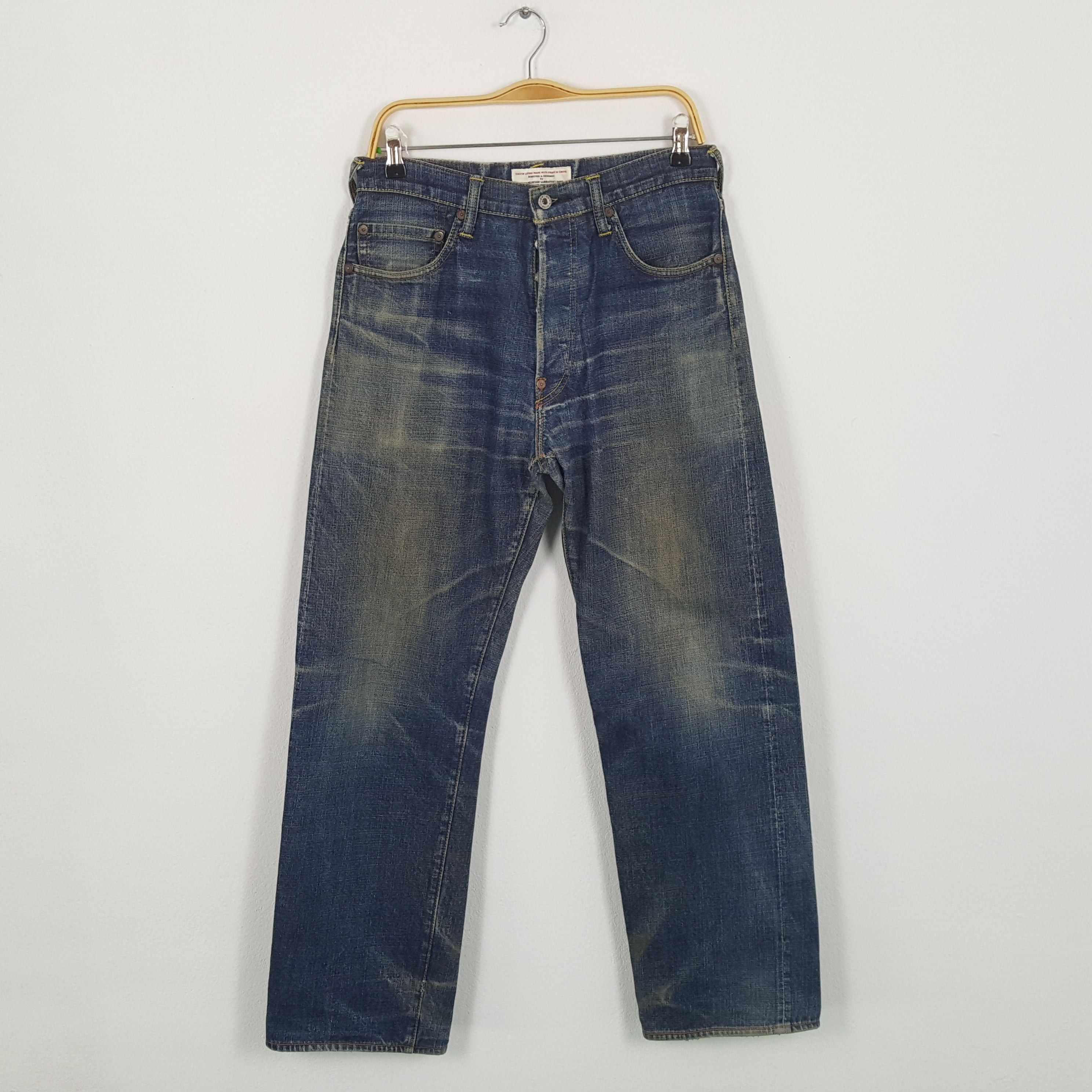 Evisu × Japanese Brand × Vintage Vintage EVISU Japanese Brand Daicock Custom Style Jeans Size US 30 / EU 46 - 4 Thumbnail