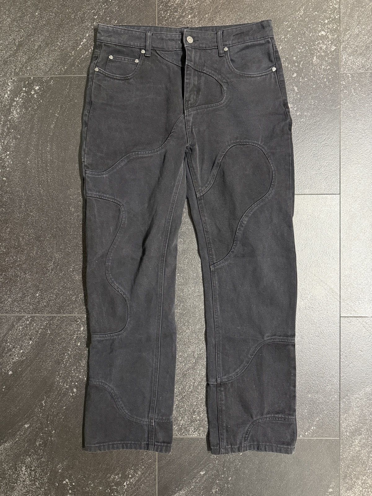 Kody Phillips Kody phillips Curve Denim Jet Black Size US 34 / EU 50 - 1 Thumbnail