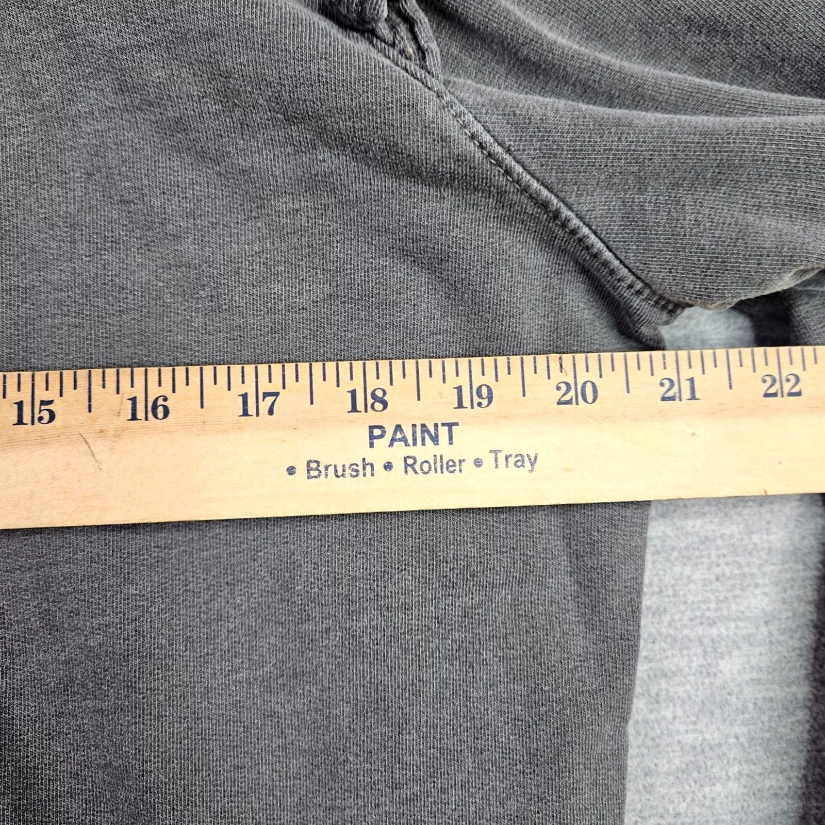 Vintage Clare V. Sweatshirt Women’s Gray Ruffle Shoulder Pullover Size S Regular Knit Cotton Blend Shirt Pullover All Seasons Casual Womens Size S / US 4 / IT 40 - 5 Thumbnail