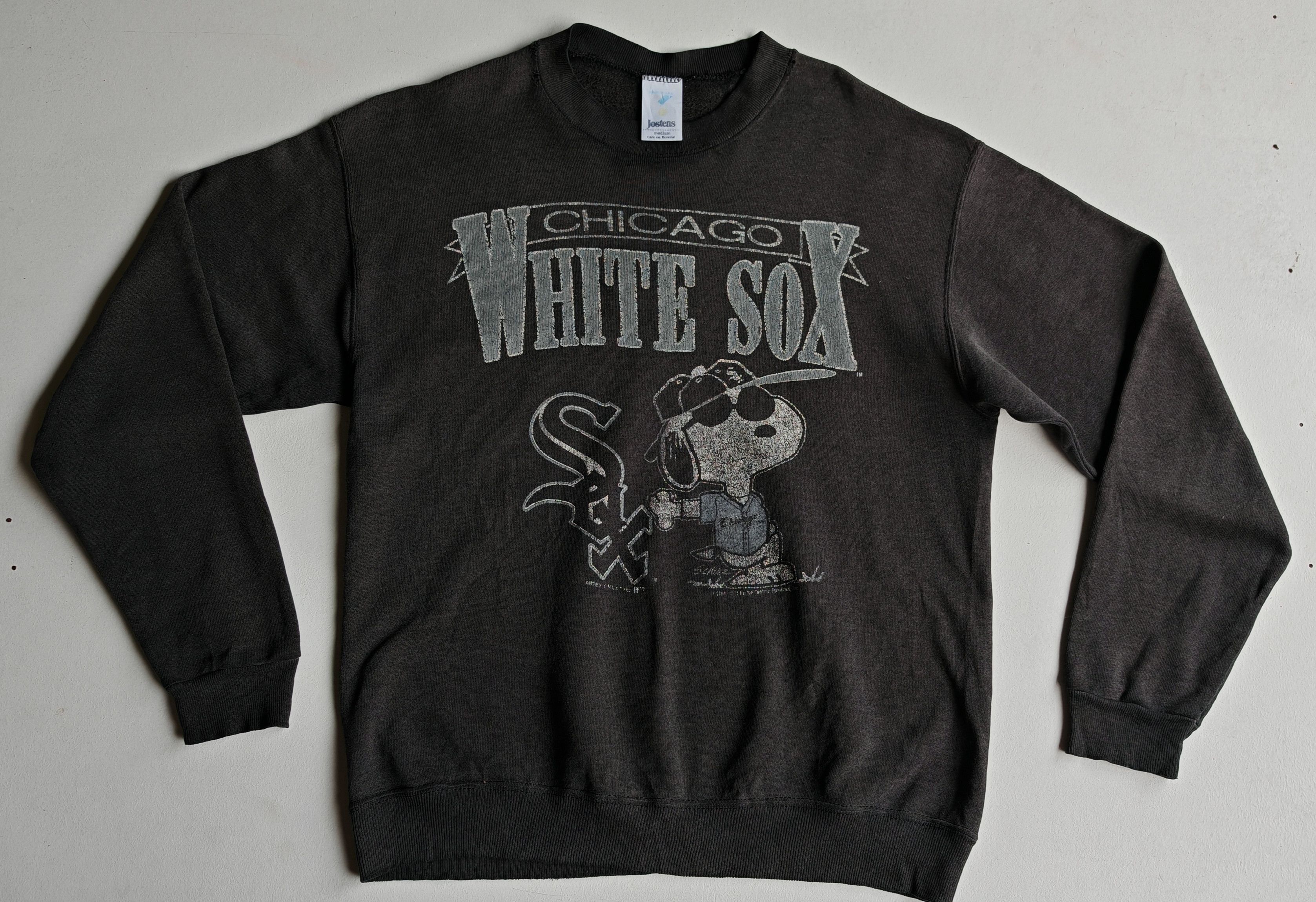 Vintage White Sox Chicago Big Logo Sweatshirt Size US M / EU 48-50 / 2 - 1 Thumbnail
