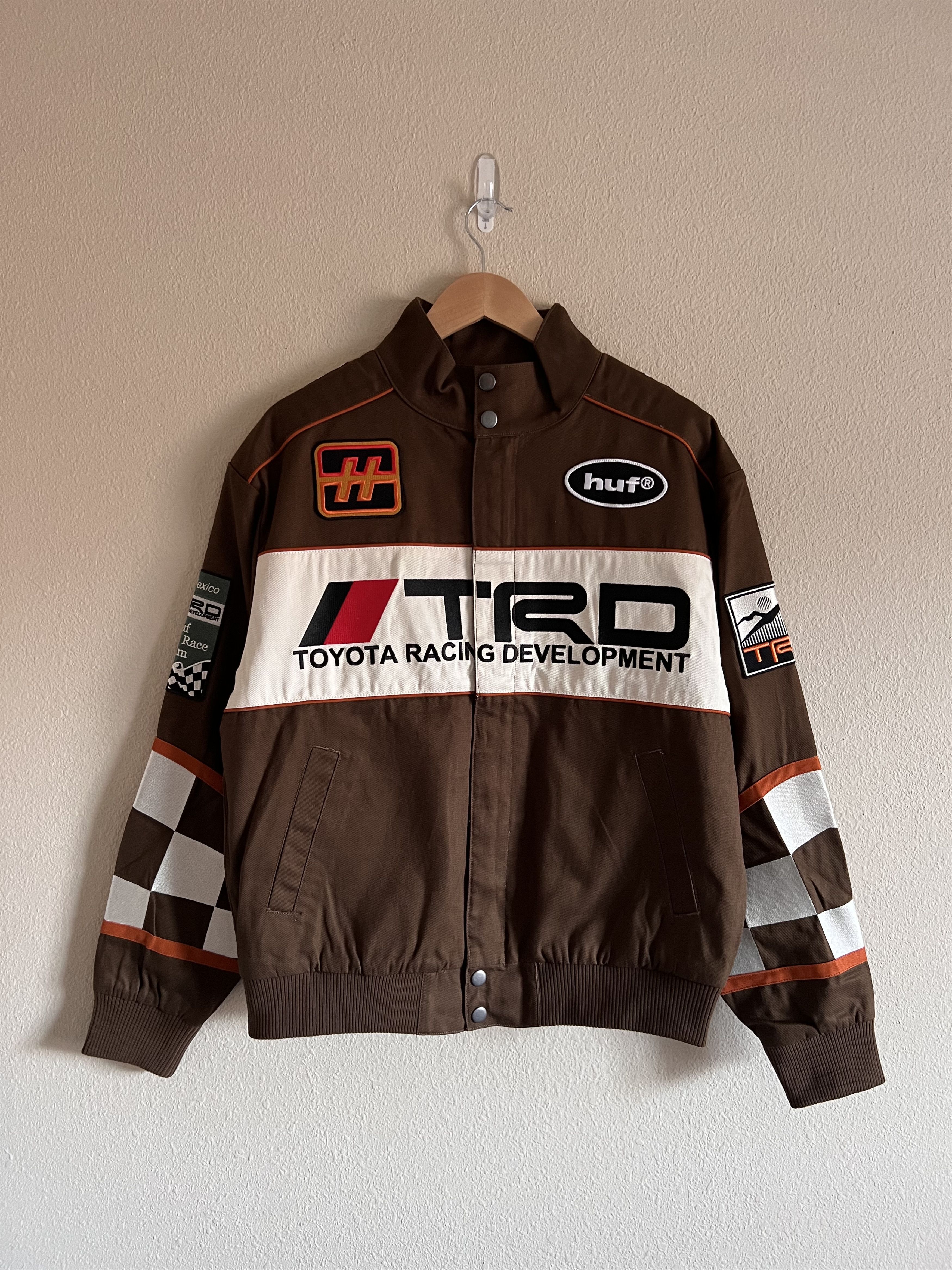 Huf Huf Toyota TRD Racing Jacket in Brown | Grailed