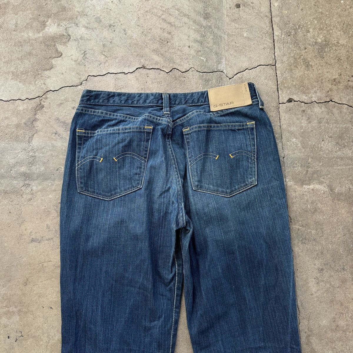 G-Star × Vintage Vintage 2000's G-Star Raw 3301 Bootcut Flared Denim Size 29" - 6 Thumbnail