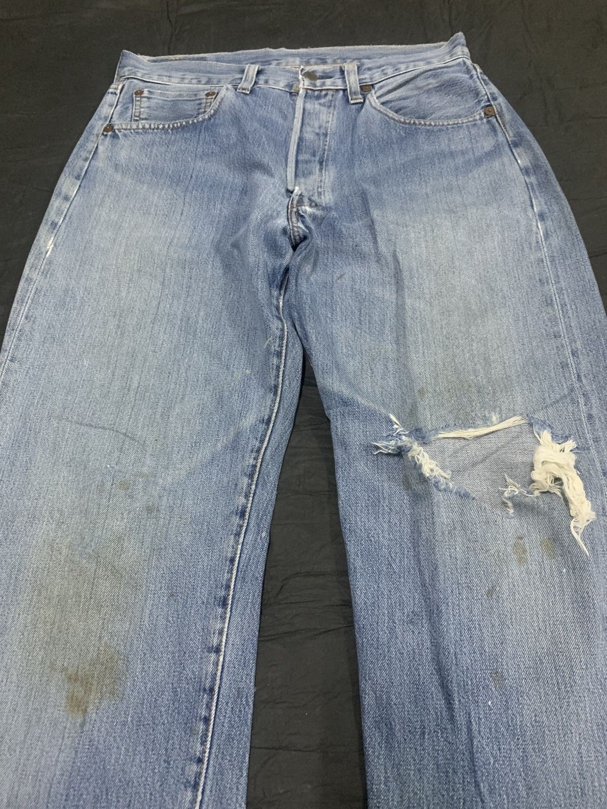 Levi's levi's 501xx bigE cobain distressed Size US 30 / EU 46 - 2 Thumbnail