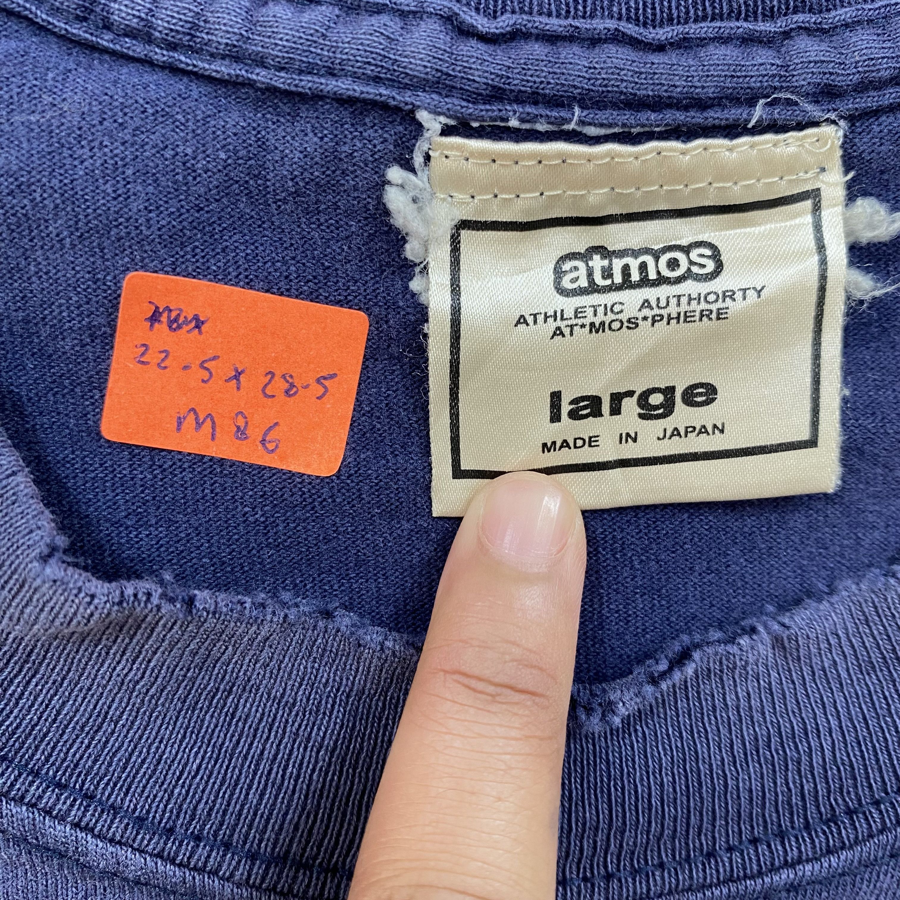 atmos Atmos Sun Faded Distressed Tshirt-M086 Size US L / EU 52-54 / 3 - 3 Thumbnail