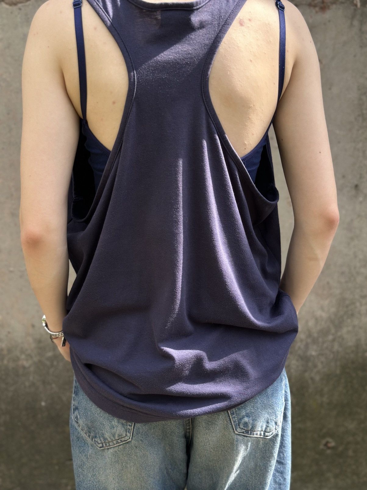Umbro VTG Umbro Tank Top Sleeves Size XXL Dark Blue Y2K 00s USA Size US XXL / EU 58 / 5 - 5 Thumbnail