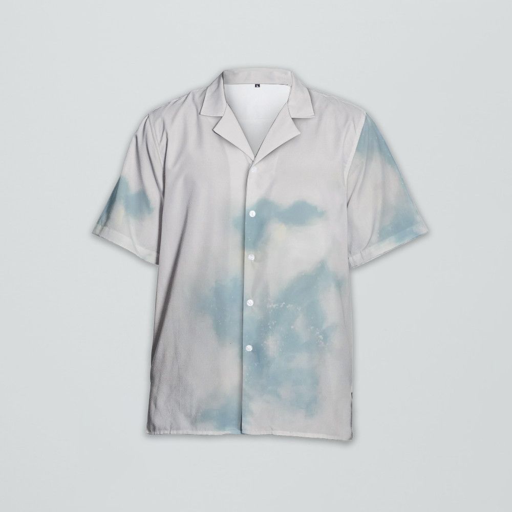 Designer Men’s Graphic Print Statement Shirt – Bold Contemporary Size US L / EU 52-54 / 3 - 1 Thumbnail