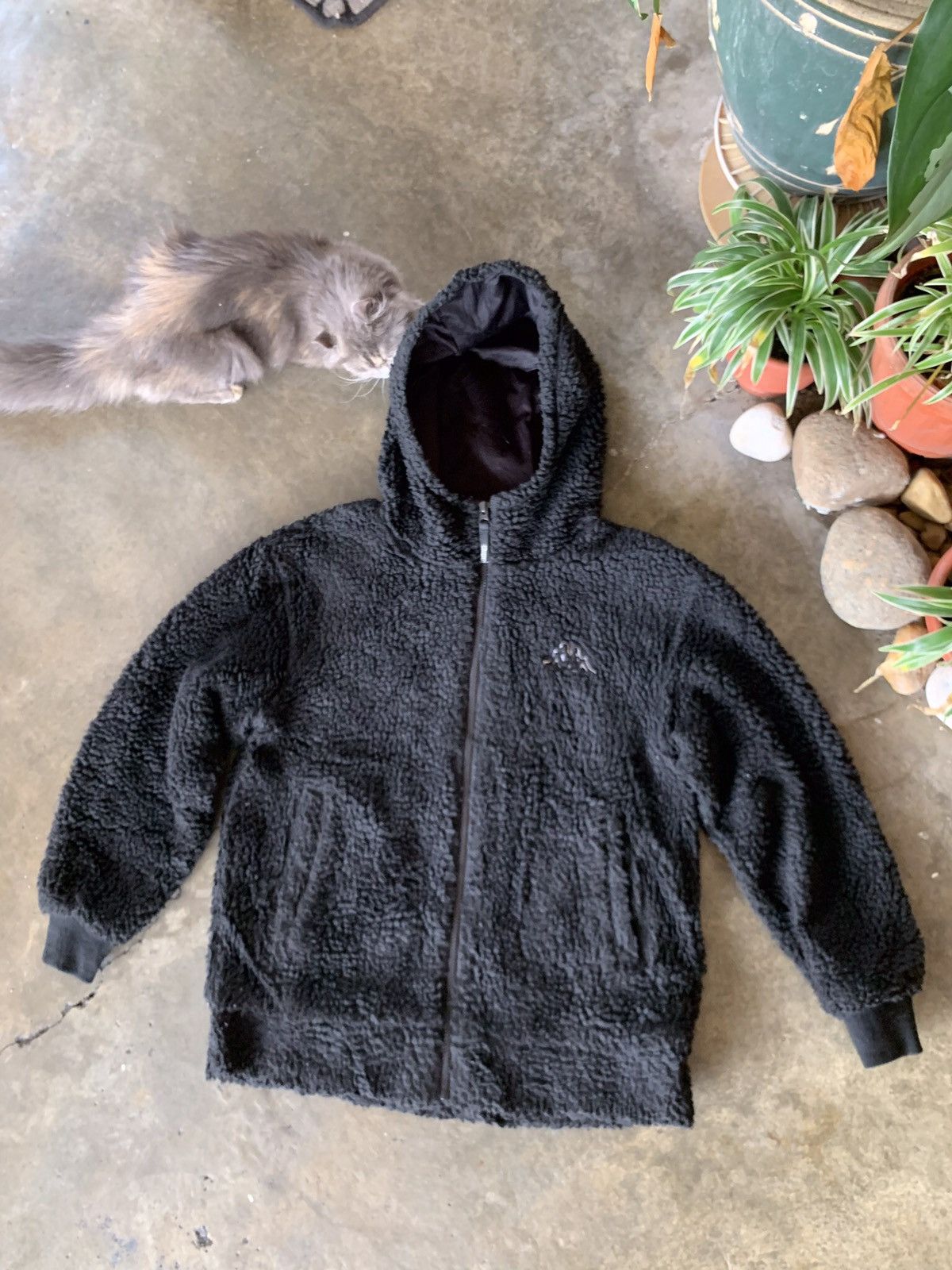 Kappa × Vintage Deep Pile Fleece KAPPA jacket 🔥 Size US M / EU 48-50 / 2 - 4 Thumbnail