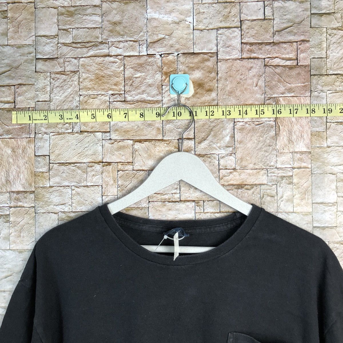 Polo Ralph Lauren Polo Ralph Lauren vintage Black faded Pocket Tee #A233 Size US L / EU 52-54 / 3 - 4 Thumbnail