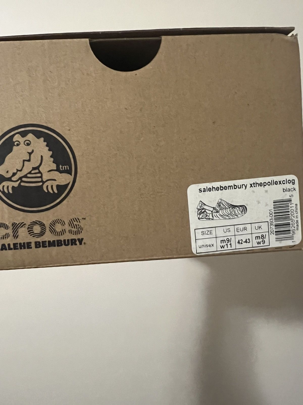 Crocs × Salehe Bembury Salehe Bembury Sasquatch Crocs Size US 9 / EU 42 - 8 Thumbnail