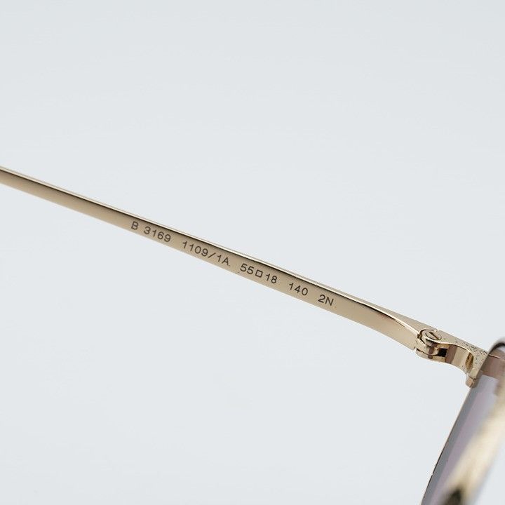 Burberry Burberry BE3169 11091A Sunglasses Gold Oval Frame, Violet Size ONE SIZE - 8 Thumbnail