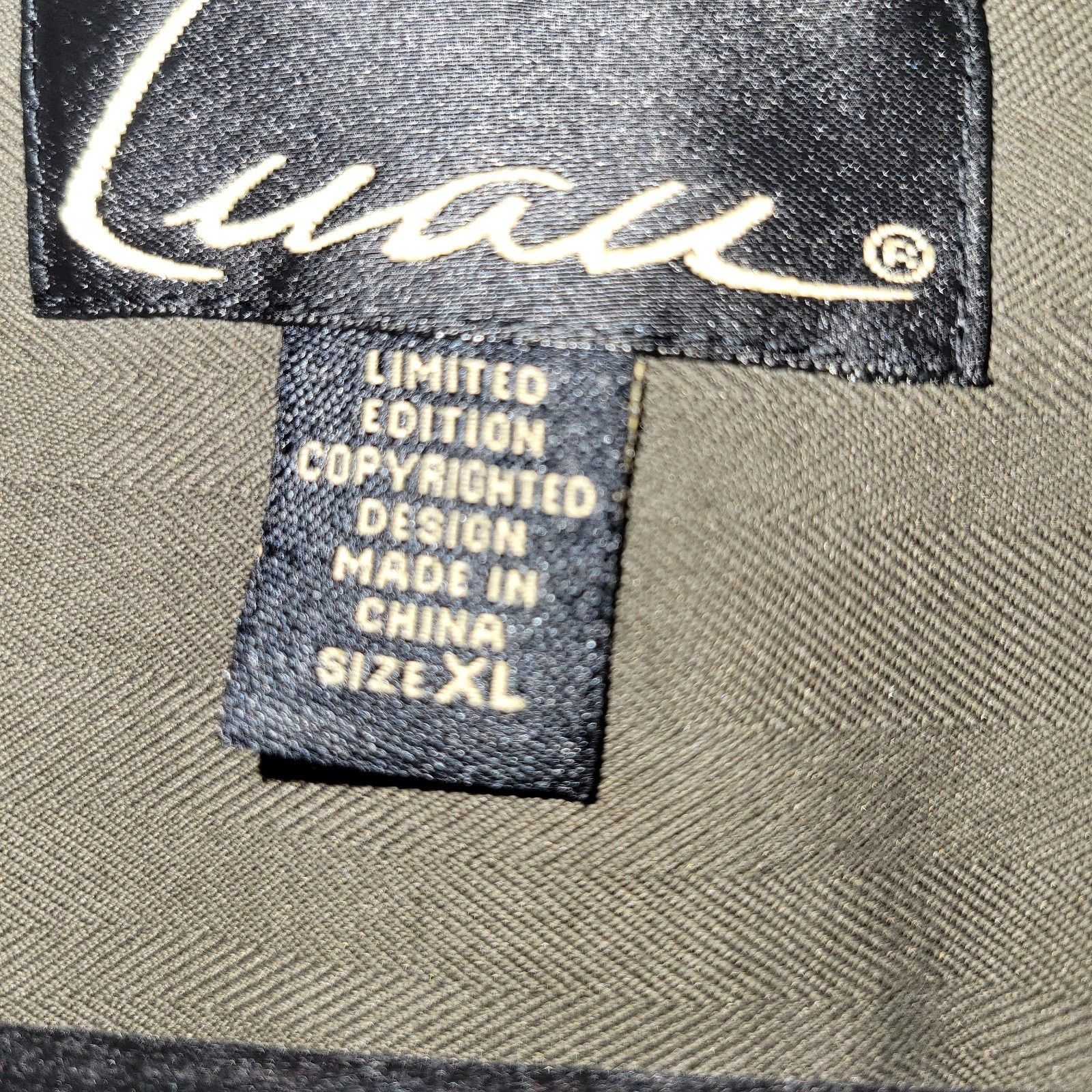 & Other Stories LUAU Men's Shirt Black XL 100% Silk Palm Tree Limited Size US XL / EU 56 / 4 - 4 Thumbnail