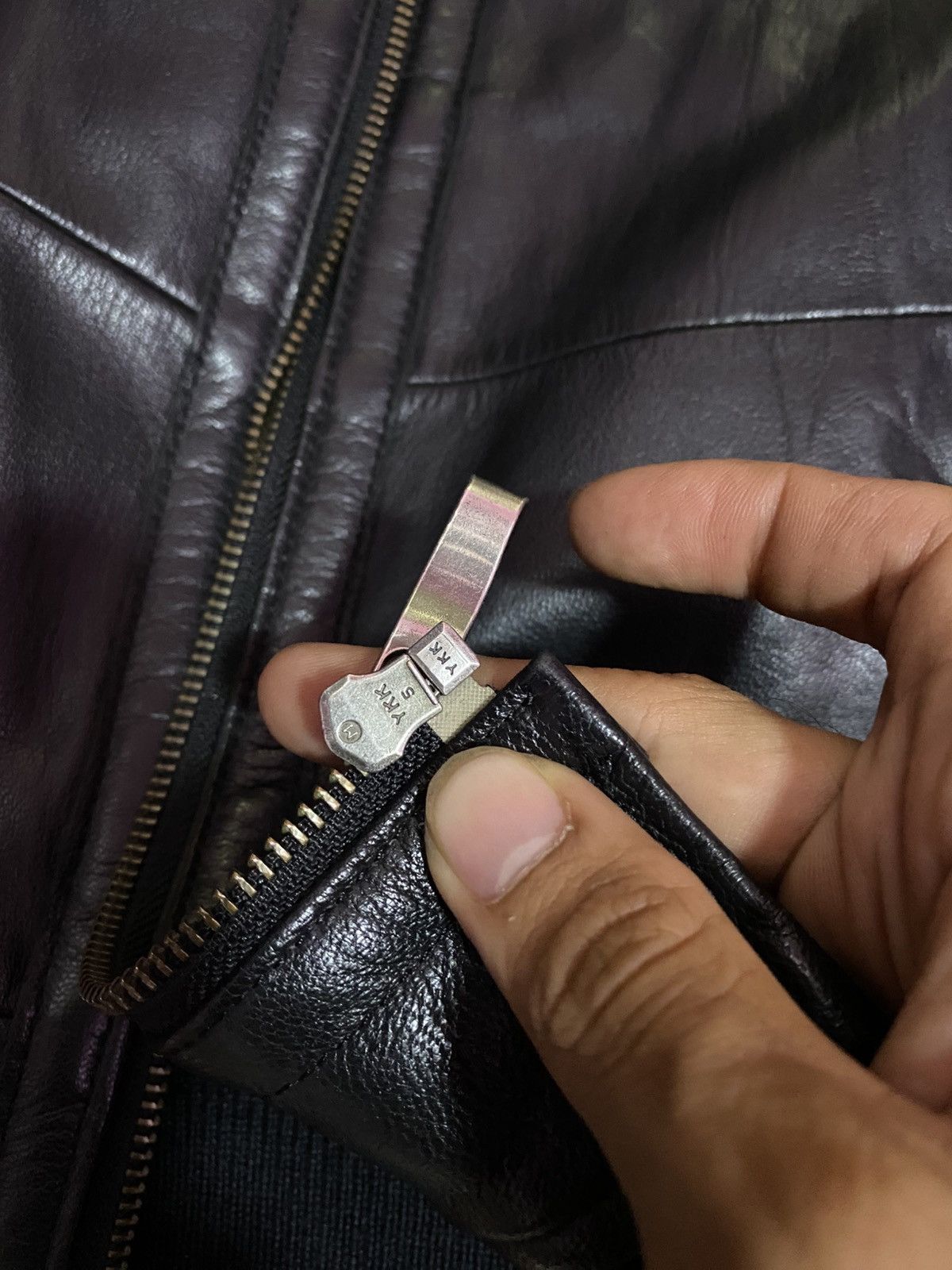 Ermenegildo Zegna 750$ Ermenegildo Zegna Leather Bomber Jacket Black Size US M / EU 48-50 / 2 - 11 Thumbnail