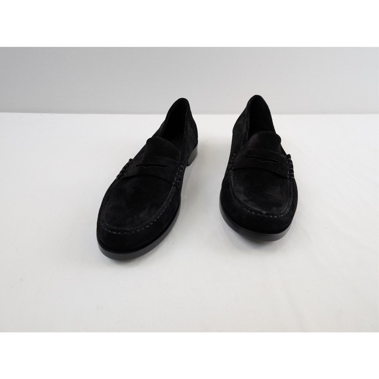 Saint Laurent Paris o1rshd1 Suede Loafers Shoe Boots in Black Size US 8.5 / EU 41-42 - 6 Thumbnail