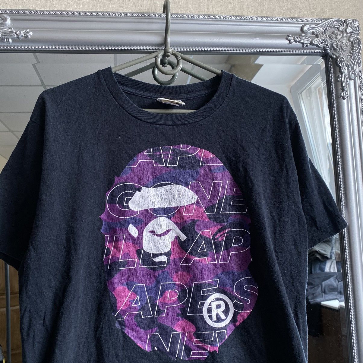 Bape Bape T-Shirt Big Logo Camo Size US M / EU 48-50 / 2 - 2 Thumbnail