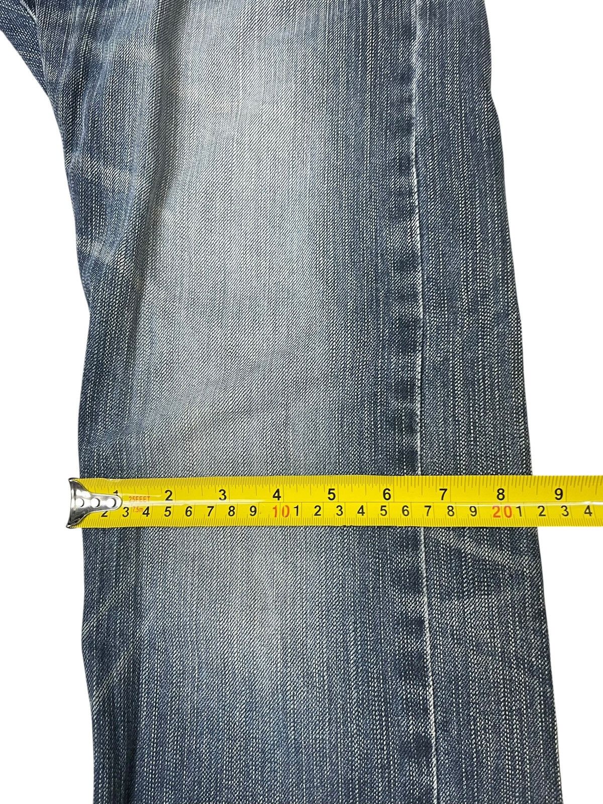 Edwin Vintage Edwin 503 Blue Trip Straight Cut Size US 30 / EU 46 - 8 Thumbnail