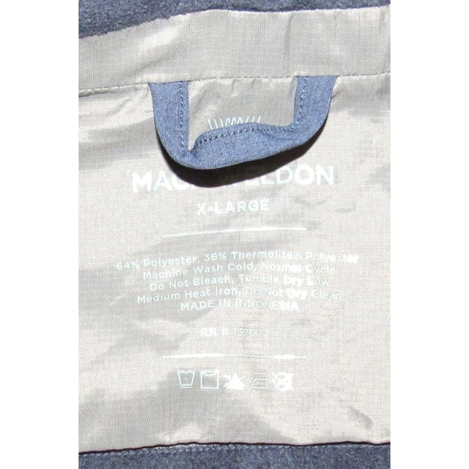 Vintage MACK WELDON Blue Full Zip Fleece Vest XL Mens Size US XL / EU 56 / 4 - 4 Thumbnail