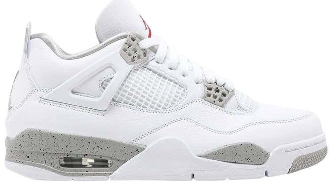 Jordan Brand Nike Air Jordan 4 Retro White Oreo - authentic Size US 11 / EU 44 - 5 Thumbnail