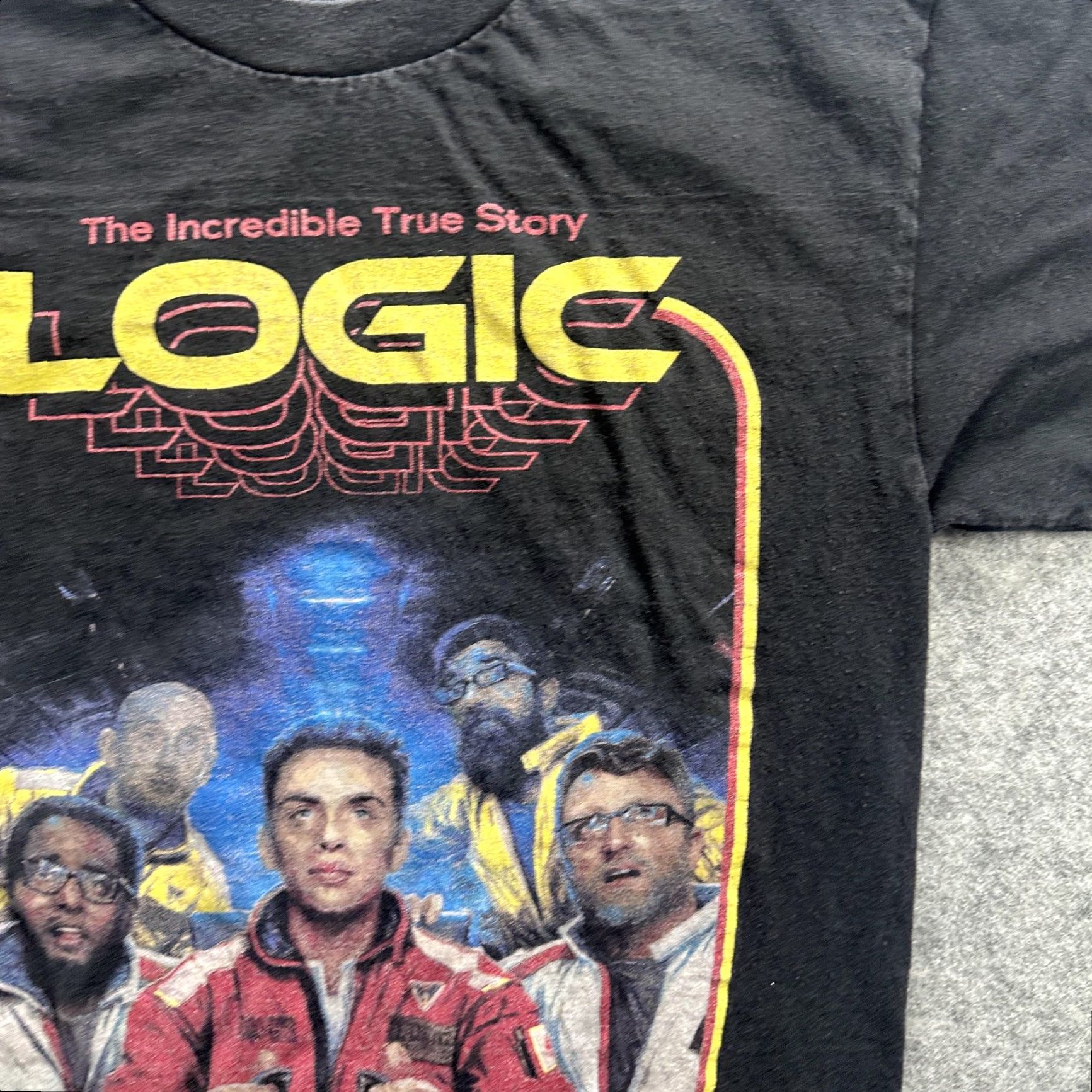 Other Logic Shirt Mens Medium Black The Incredible True Story Rap Tour Tee Rapper Size US M / EU 48-50 / 2 - 5 Thumbnail
