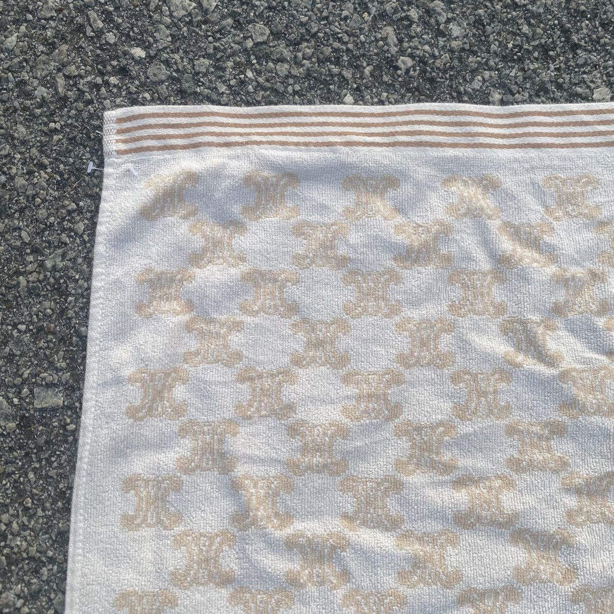 Celine CELINE Hedi Slimane Monogram Cotton Blanket Size ONE SIZE - 6 Thumbnail