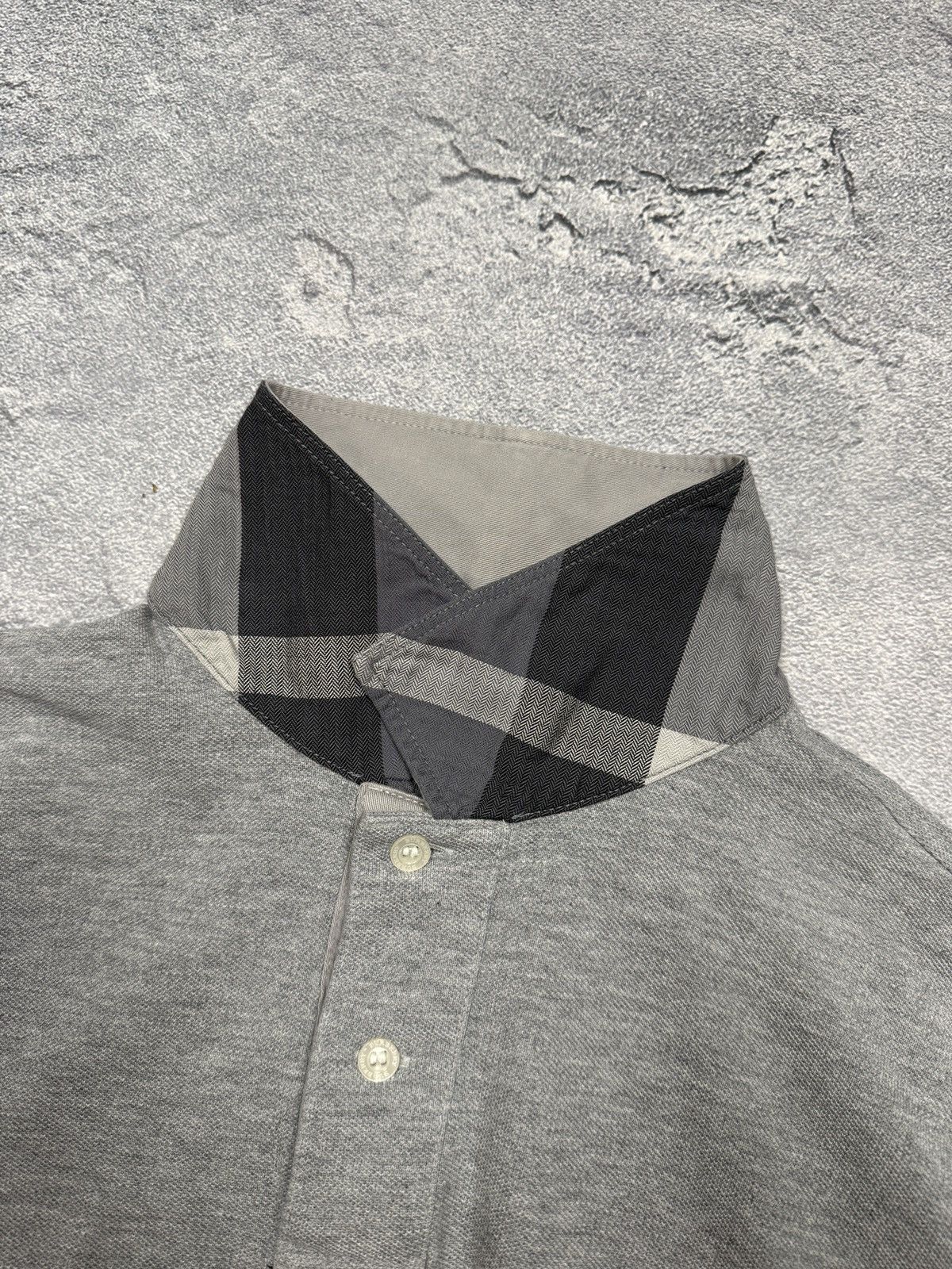 Burberry Burberry rugby polo long sleeve t-shirt logo Size US M / EU 48-50 / 2 - 9 Thumbnail