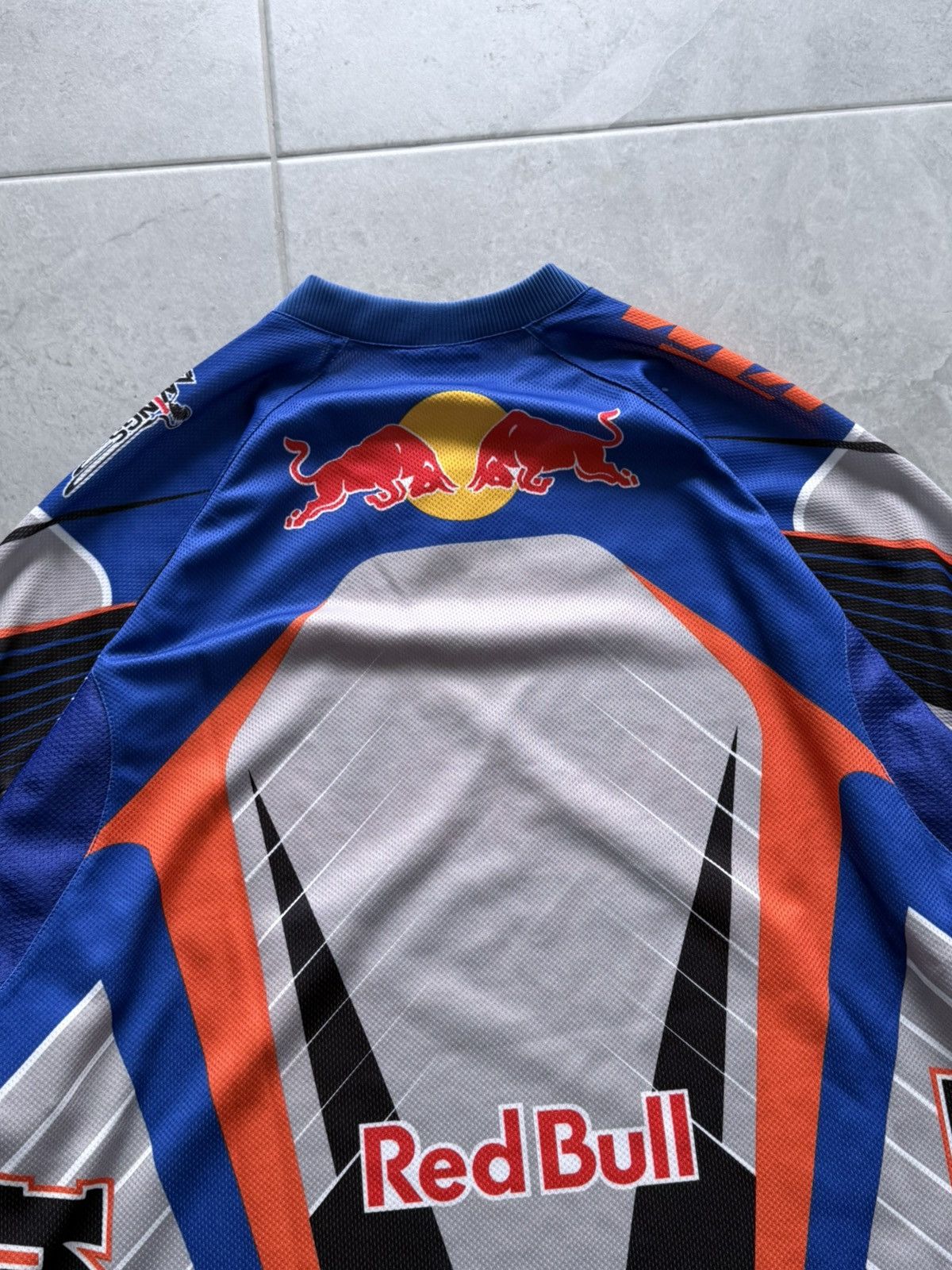 Red Bull Vintage Y2K Red Bull KTM Moto Jersey Size US XL / EU 56 / 4 - 8 Thumbnail