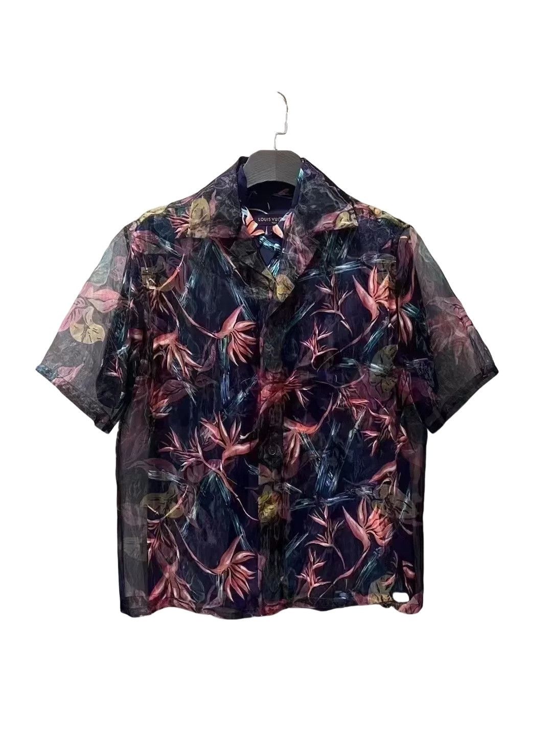 Louis Vuitton Louis Vuitton Hawaiian Lilies Bamboo Organza Shirt M Size US M / EU 48-50 / 2 - 1 Thumbnail
