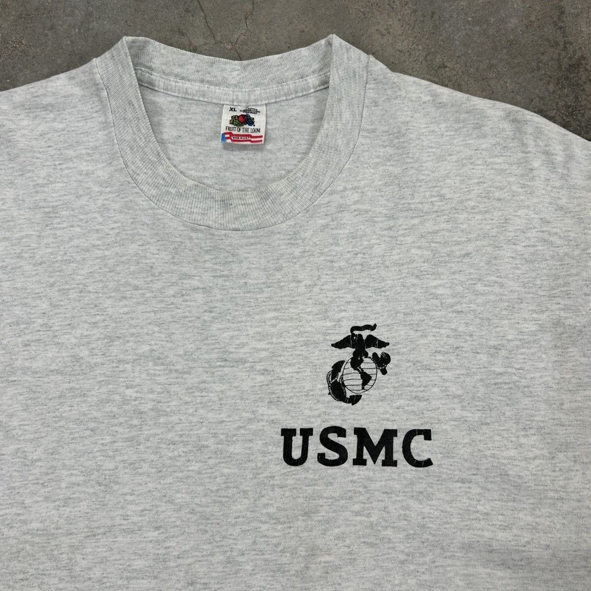 Vintage 1990s USMC Top Size US XL / EU 56 / 4 - 4 Thumbnail
