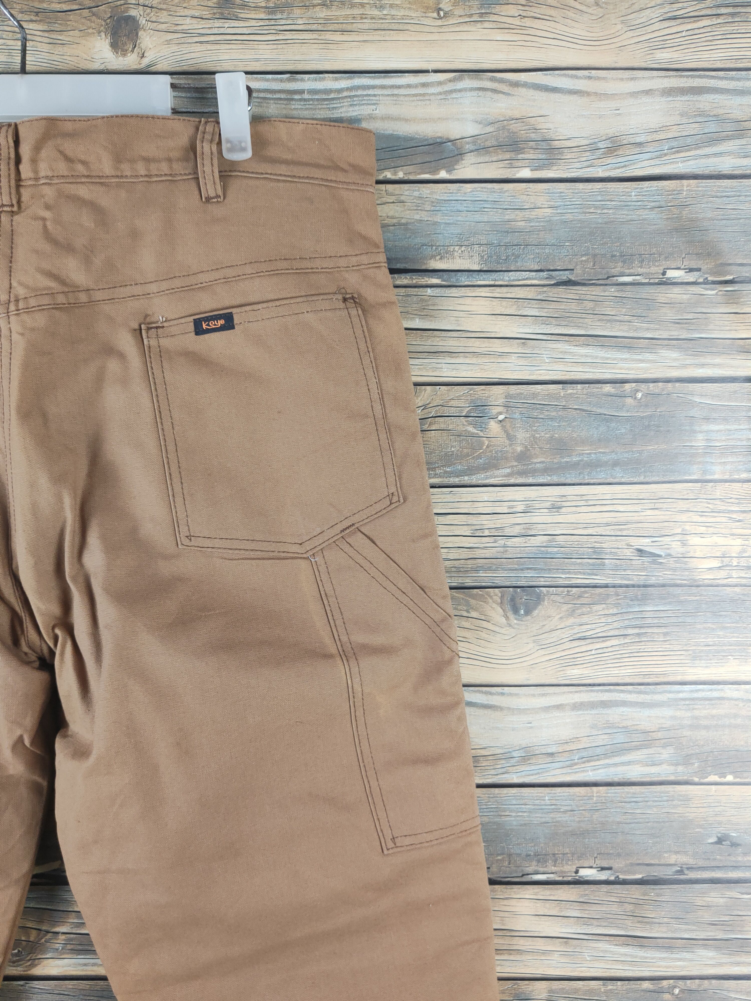 Japanese Brand DL Key Brown Multipocket Casual Pants #2733 Size US 37 - 11 Thumbnail