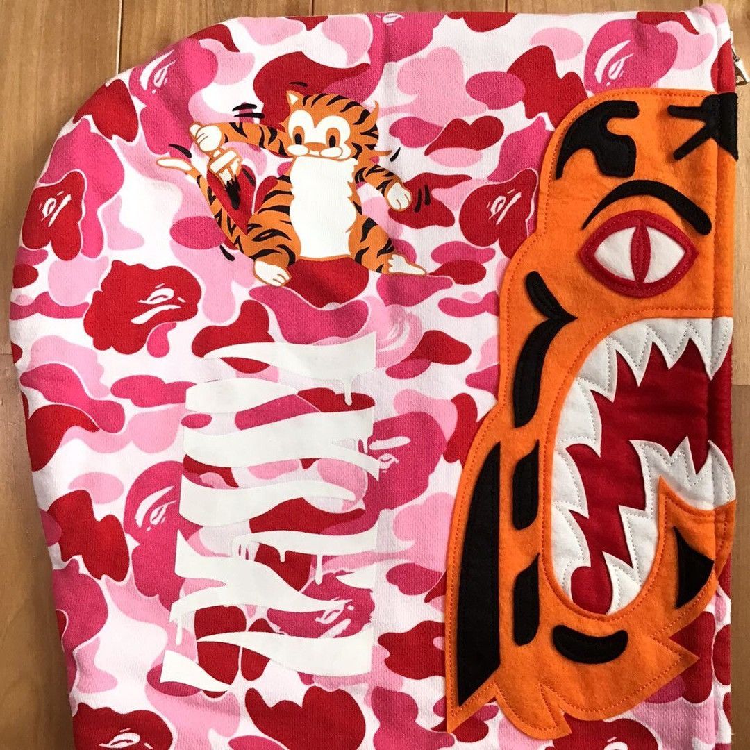 Bape ABC camo pink tiger full zip hoodie a bathing ape Size US XL / EU 56 / 4 - 4 Thumbnail